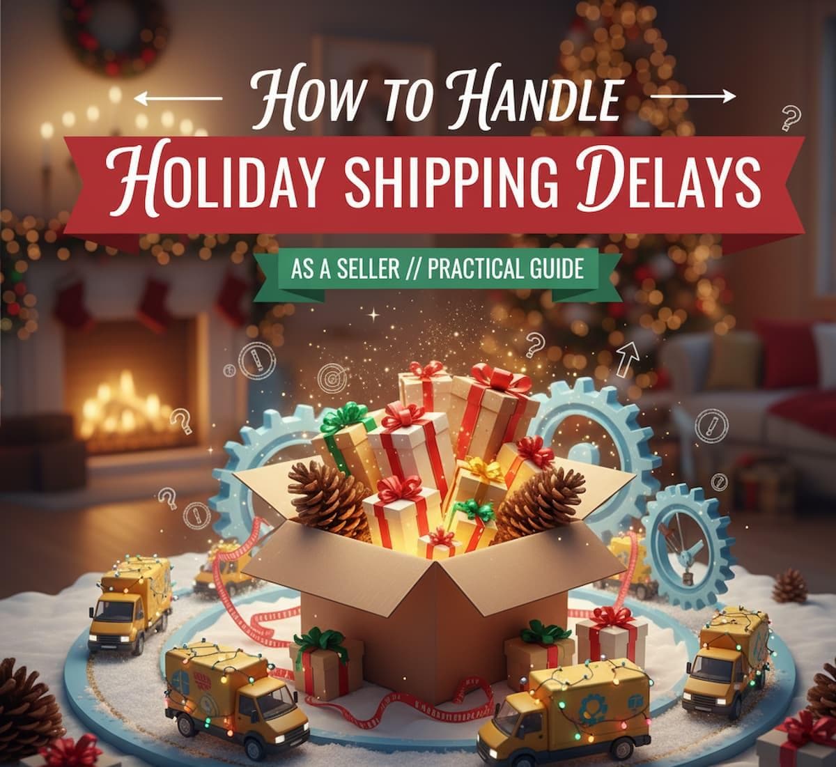 Holiday Shipping Delays as a Seller and retailers